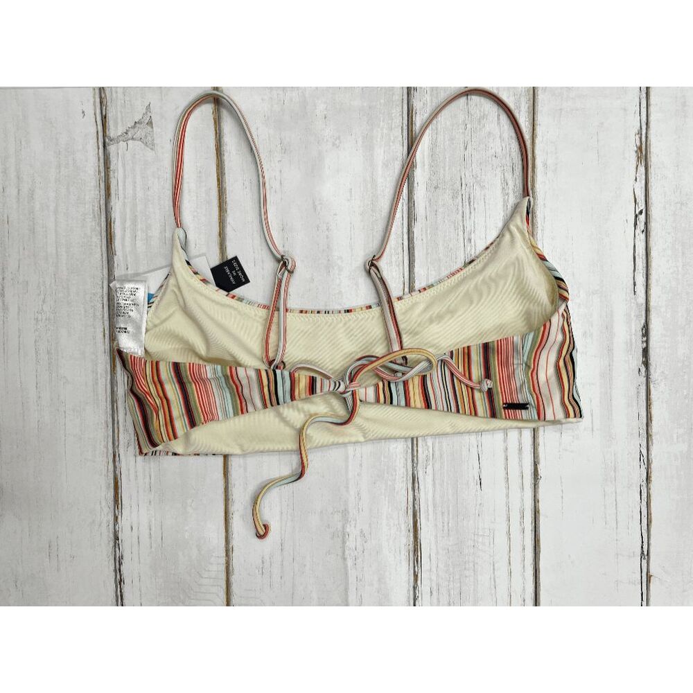 O'Neill Women's Sundance Surfside Bikini Swim Top - Multi Colored L - Picture 3 of 8